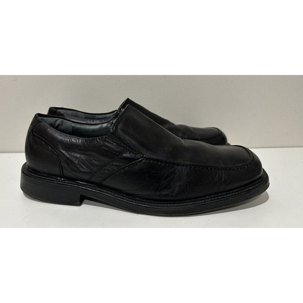 Bass & Co.  Payne men size 11.5M  black leather dress career casual shoes